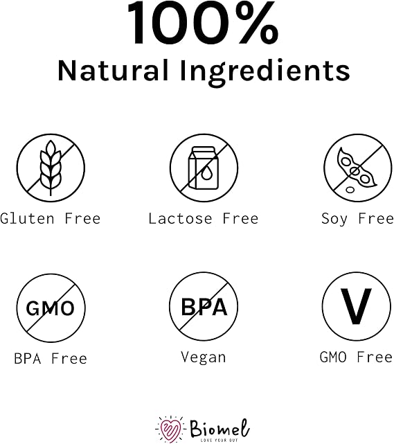 Biomel Complete Gut - Belgian Chocolate - Advanced Gut Health - 450g/30 Servings - Vegan Friendly - Gluten Free - Delicious & Effective