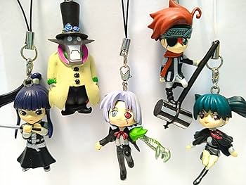 D.Gray-man アレン・ウォーカー Dグレ のるキャラマスコット Amazon.co.jp: D.Gray-man マスコットストラップ 全5種 コンプリート