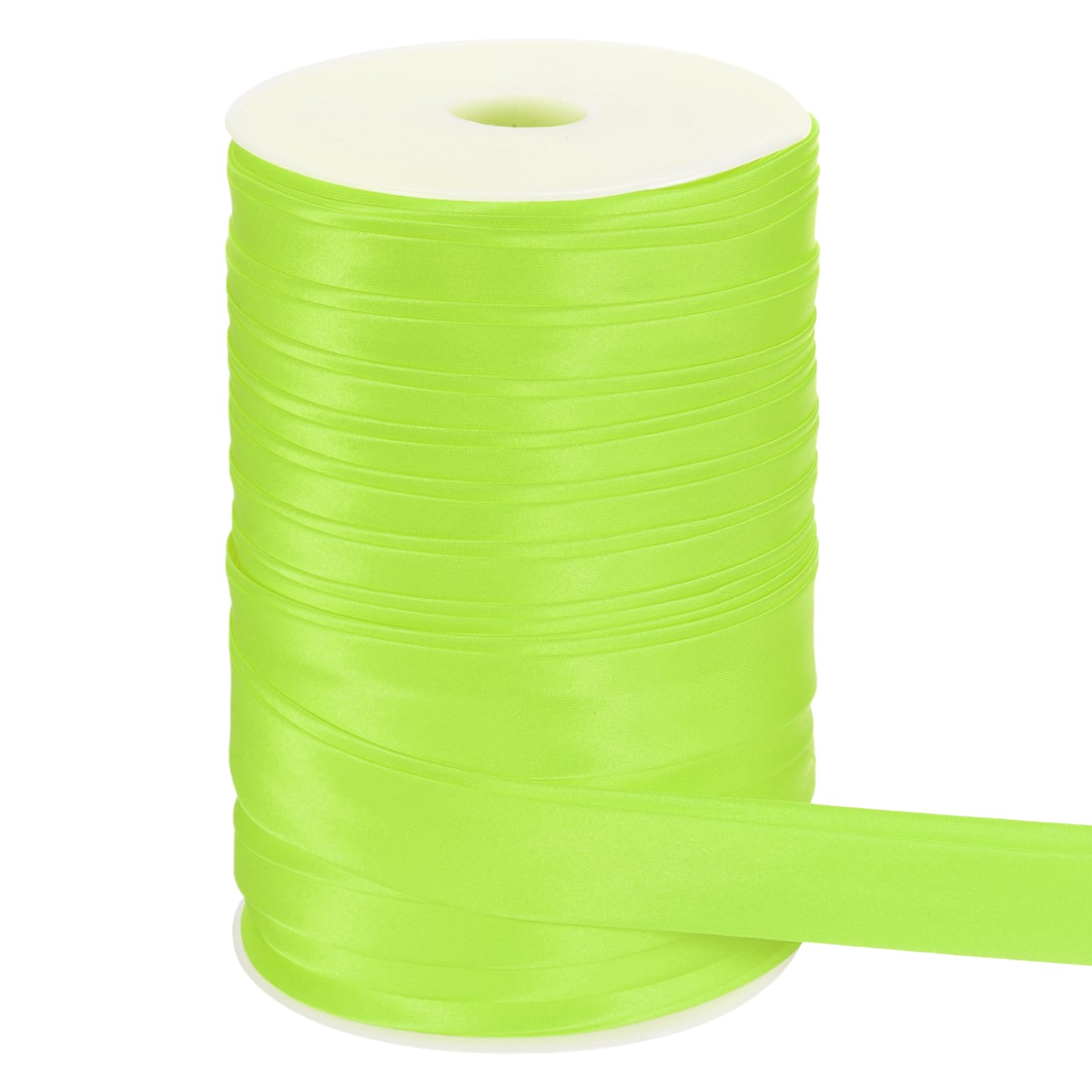 Ruban de biais en satin double pli pré-plié 2,5 cm pour ourlet impeccable