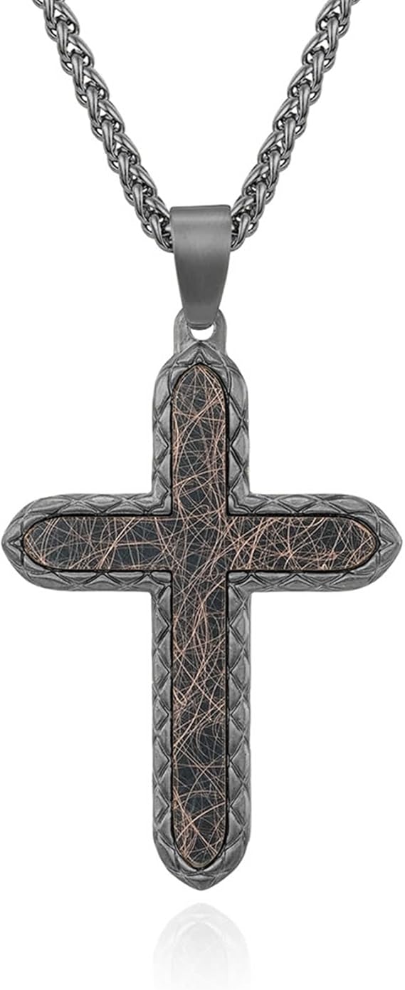 Dsnyu Mens Pendant Necklaces Gold, Stainless Steel Necklace