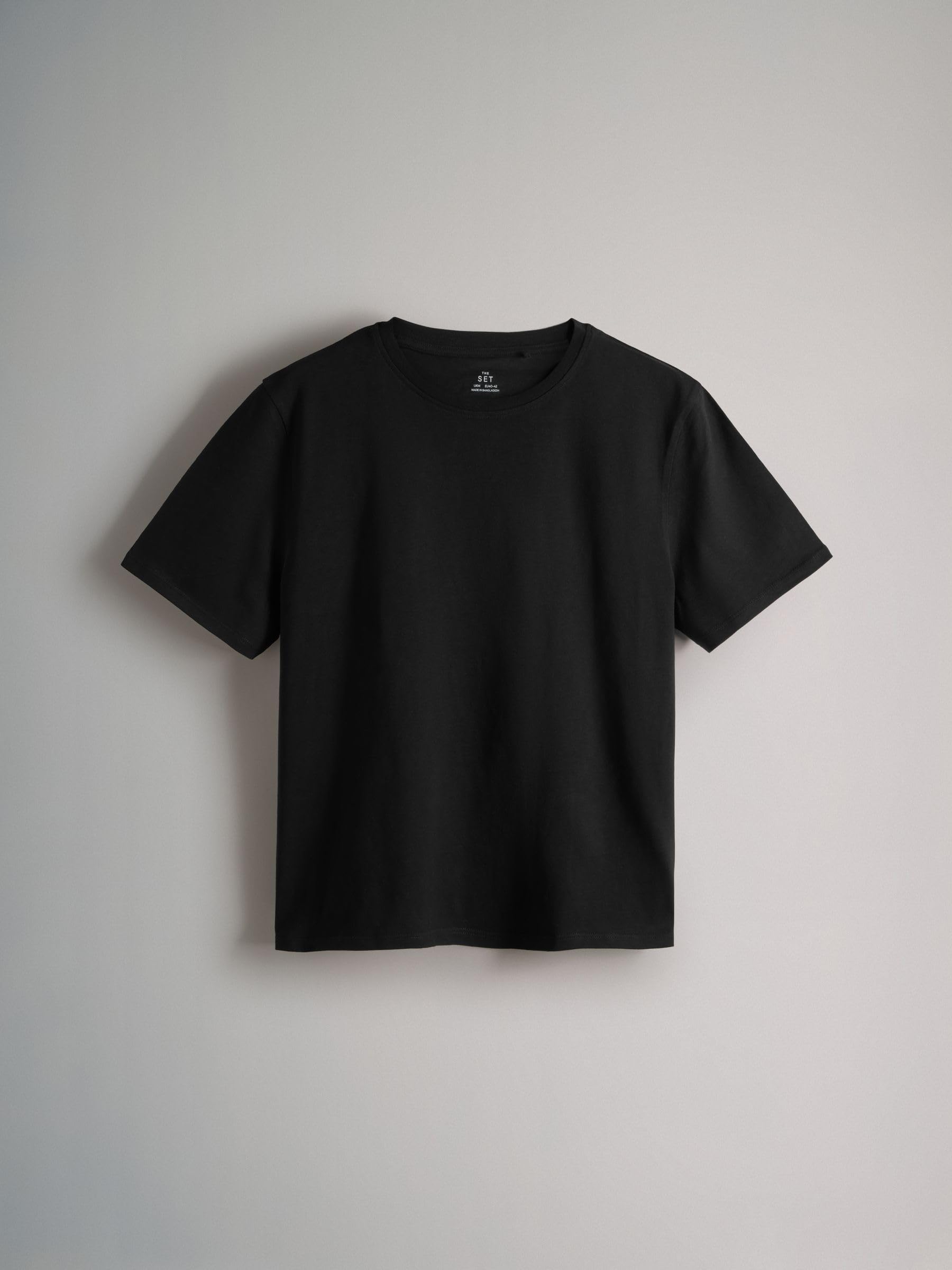 THE SET Mujeres Pack de 5 Camisetas de Corte Holgado