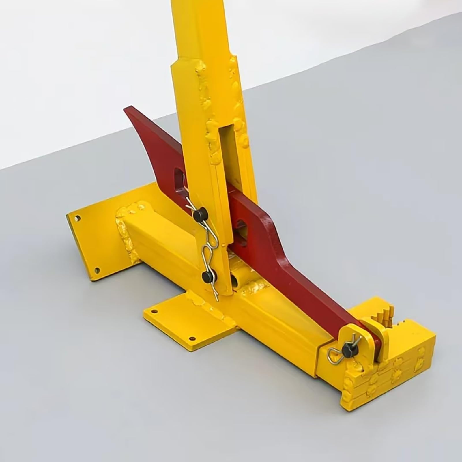 Jievmrs Portable Tree Root Removal Tool Post Puller, Manual T Post Puller Tree Stump Remover, Leverage Extraction Lifter for Sapling/Wood Piles/Thorns