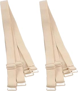 fims - fashion is my style Women's Solid Multicolor Elasten Detachable Stretchable Adjustable Straps for Bra Metal FreeSize Pack of 2-picture-35