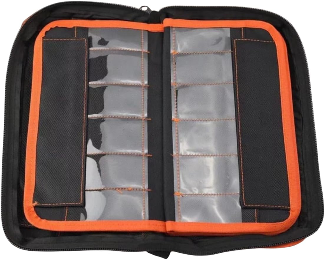 Lishi Tool Storage Bag, 2 in 1 Hand Carry Bag Case for Lishi Hand Tool Car Auto Repair Tool Kits(76 small grids)