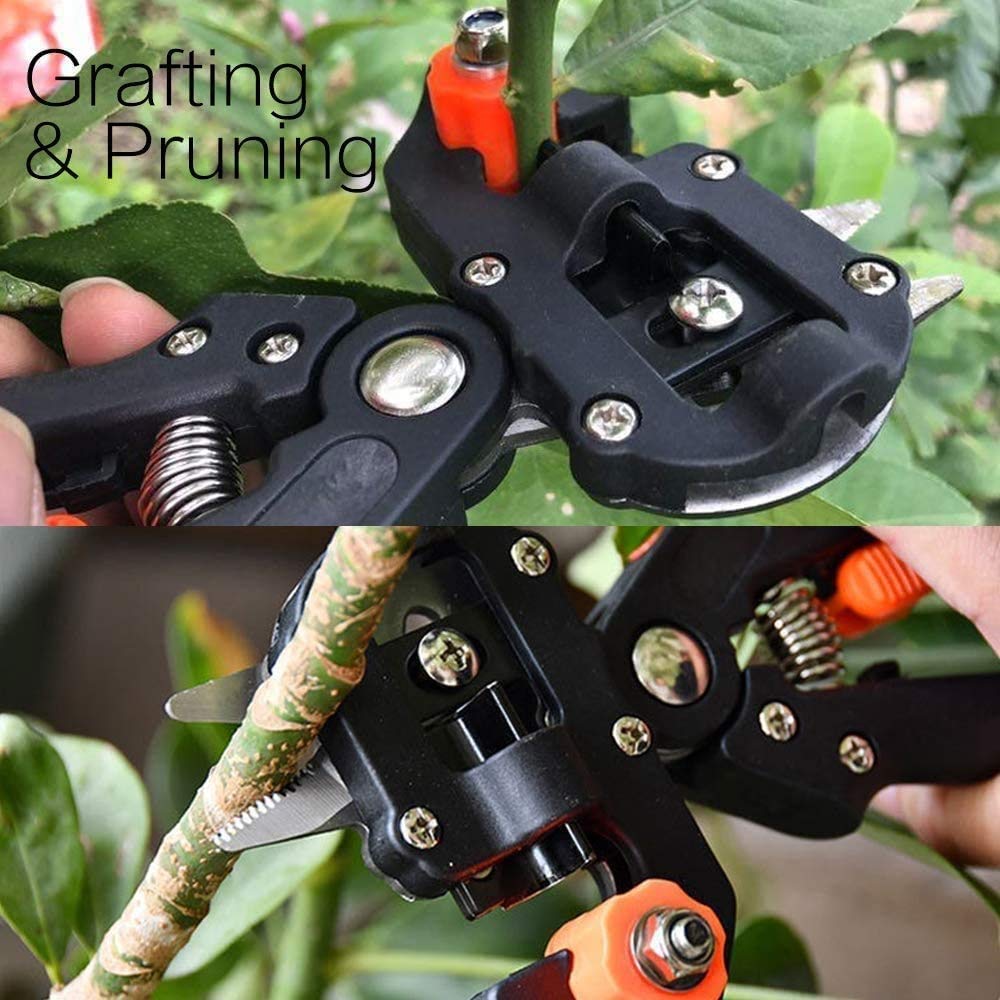 Attrezzo per innesto da Giardino, Forbici da potatura per Agricoltura, Forbici per vaccinazione di Alberi da frutto, Forbici da potatura con Nastro Adesivo