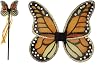 Great Pretenders- Monarch Wings & Wand Hats, Masks & Party Accessories, Multicolor 16750