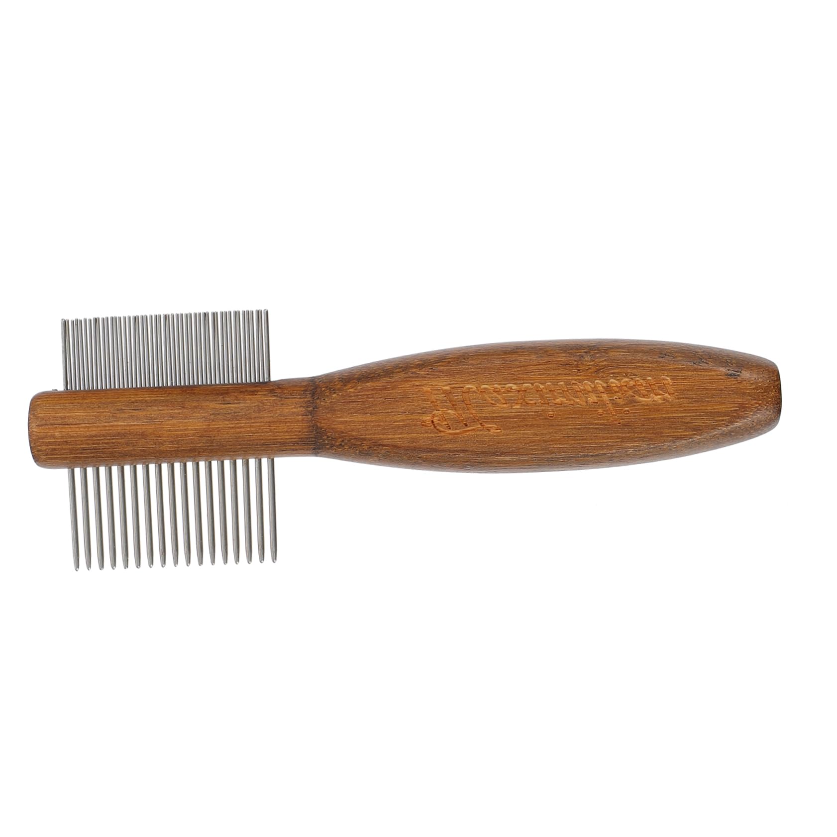 Brosse de toilettage pratique double rangée pour masser votre chien au salon