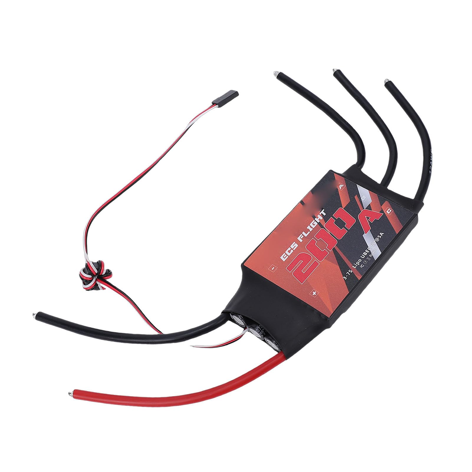 Sonew 200A Bezszczotkowy Regulator Obrotów ESC Programowalny do RC Fixed,