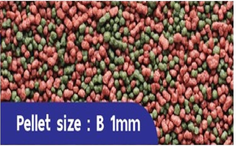 Image of Omega One Special Fish Food with Spirulina for Colour,Growth & Jelly Enhancer Floating Type Micro 1 Mm Pellet 250 Gm,All Life Stages