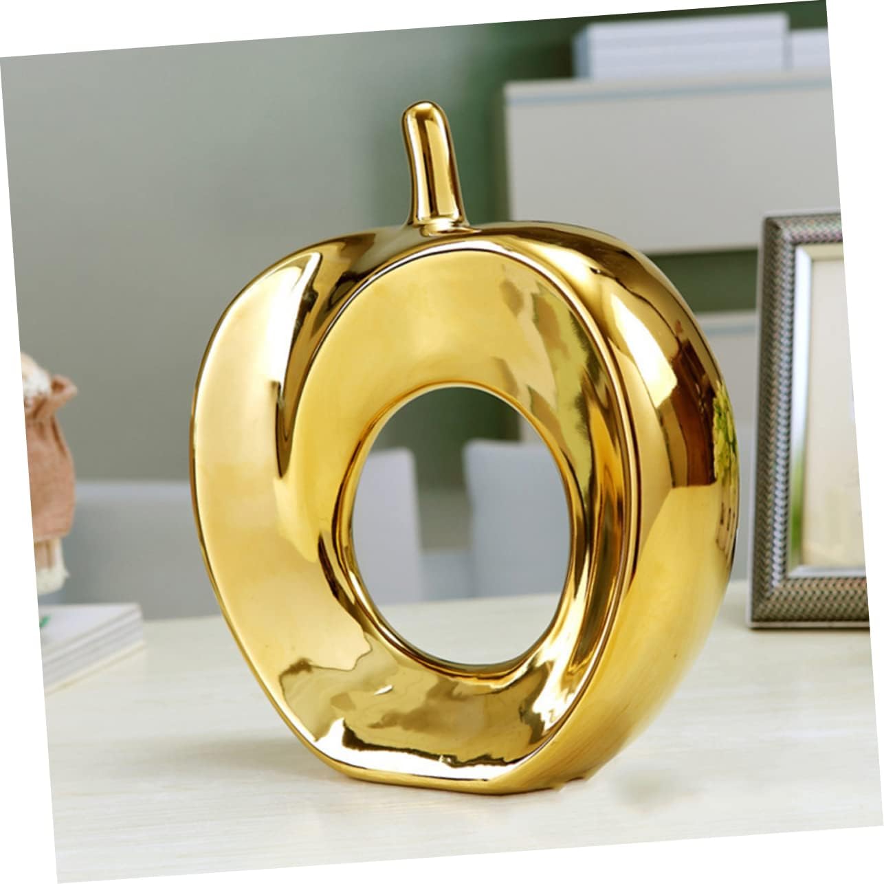 Desktop Fruit Decoration Apple Lucky Figurine Craft Home Decor Wall Ornament Fruit Decorations