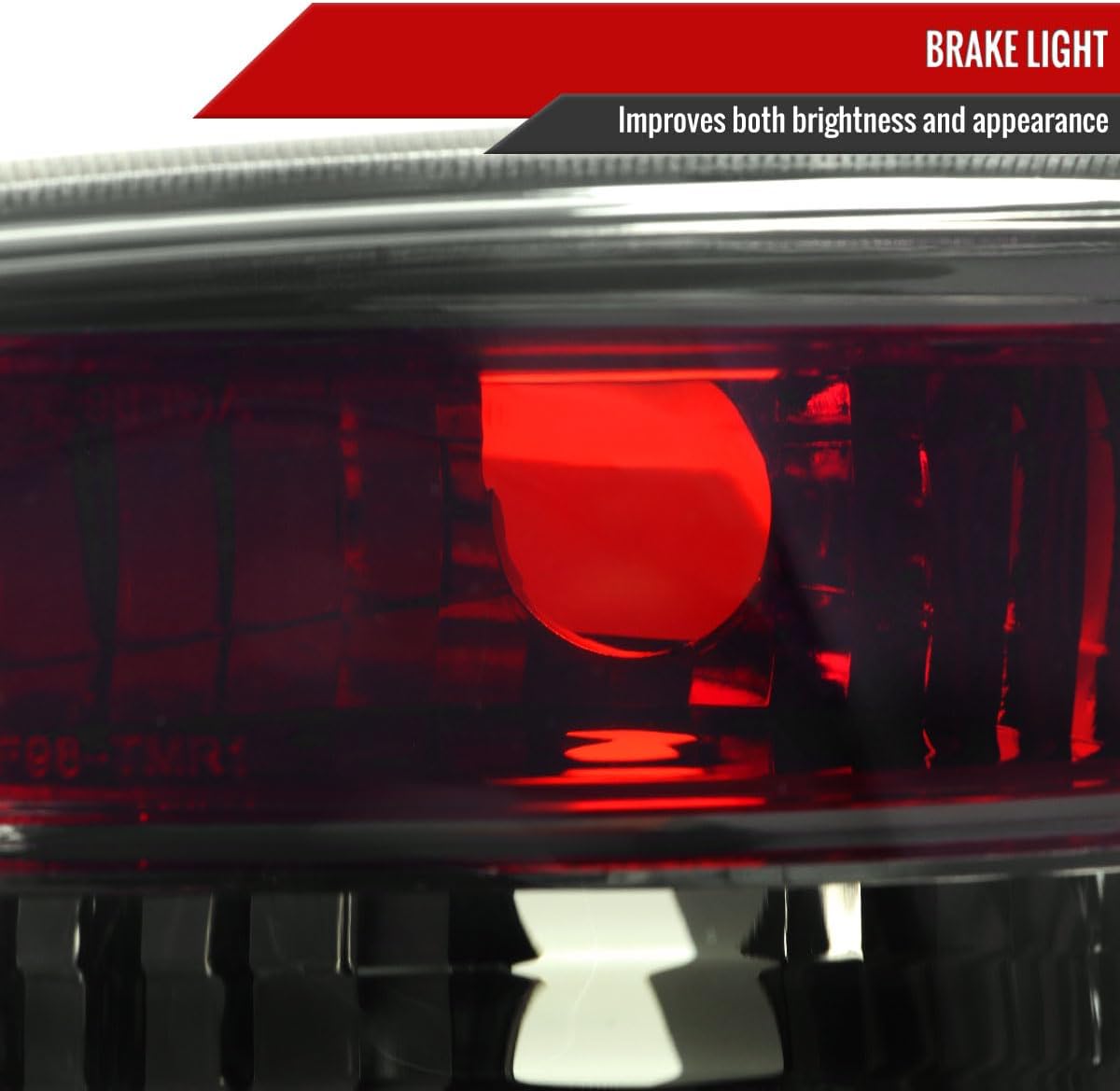 Carpartsinnovate Fits VW 99-06 Golf Mk4 GTI R32 Smoke Lens Parking Tail Lights Brake Rear Lamps