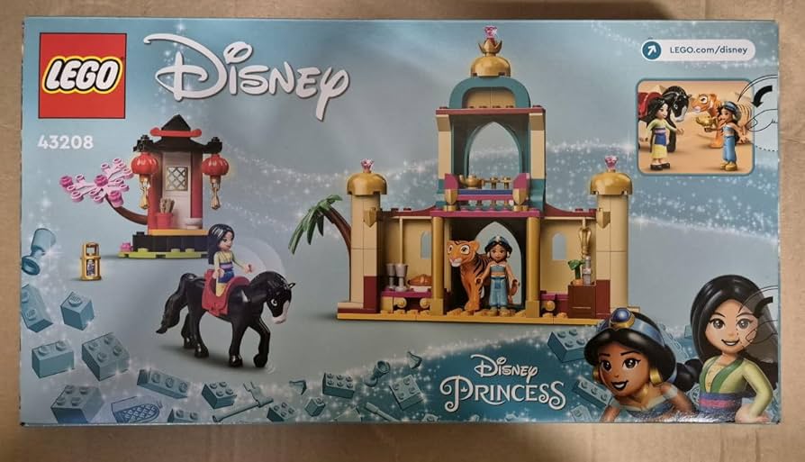 レゴ　ディズニープリンセス　ジャスミンとムーランの冒険　43208 Amazon.com: LEGO® Disney Jasmine and Mulan's Adventure 43208