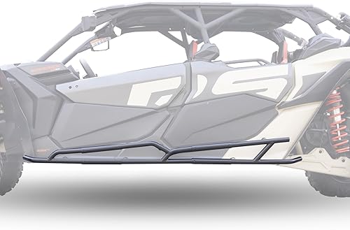 KIWI MASTER Nerf Bars Rock Sliders para Can-Am Maverick X3 Max 2017-2025 Accesorios de acero para árbol lateral