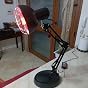 Lampada a infrarossi da 150 W, lampada a luce rossa con timer e temperatura regolabile, lampada a luce rossa terapia per viso e corpo, calore profondo contro l'affaticamento muscolare, angolo