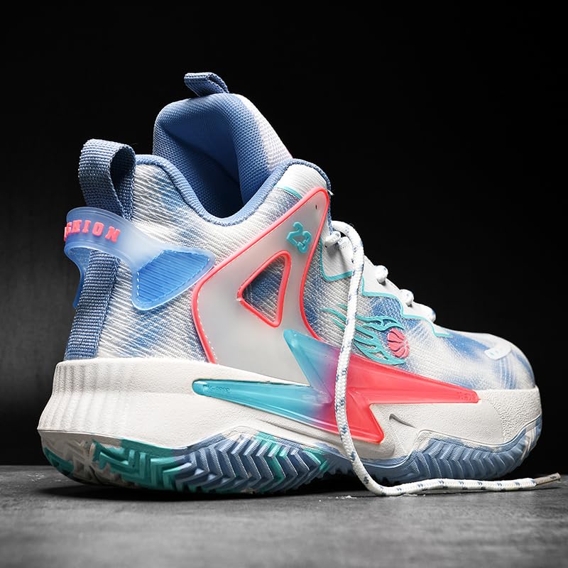 Image of Basketball Shoes for Womens and Mens, Breathable Non Slip Outdoor Casual Unisex-Adult Fashion Sneakers