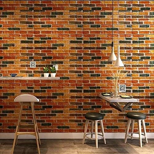See full amazon price history chart for StylishWalls Brick Wallpaper for Walls 3D (4 Pcs) Foam Wall Paper Sticker I Self Adhesive Panel I Peel & Stick 3D Wall Tiles for Wall Decor (Multicolor Stone Brick, 4 Pieces of 70 X 77 cm Each) StylishWalls Brick Wallpaper for Walls 3D (4 Pcs) Foam Wall Paper Sticker I Self Adhesive Panel I Peel & Stick 3D Wall Tiles for Wall Decor (Multicolor Stone Brick, 4 Pieces of 70 X 77 cm Each) (B099CPV7VH) Amazon Price History, Amazon Price Tracker