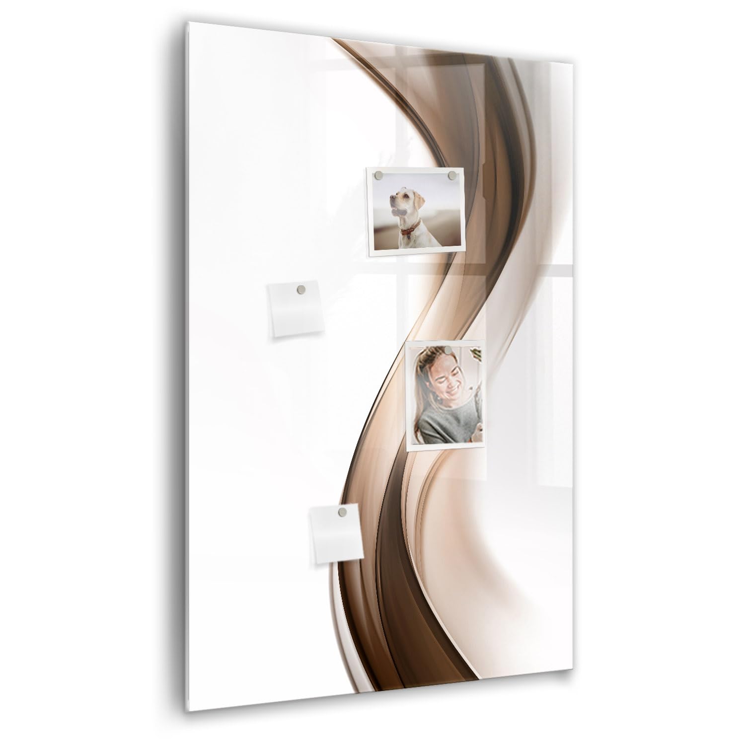 Lavagna Magnetica Elegante in Vetro | Kit Completo con Magneti Neodimio, Pennarello e Pulitore | Perfetta per Ufficio e Casa - 60x40 - Agenda settimanale base