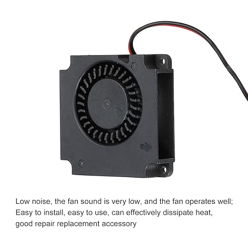 Miniatura 5 de MECCANIXITY Ventilador de enfriamiento sin escobillas DC 4010 1.575x1.575x0.394 in turbina Turbo doble rodamiento de bolas soplador de flujo