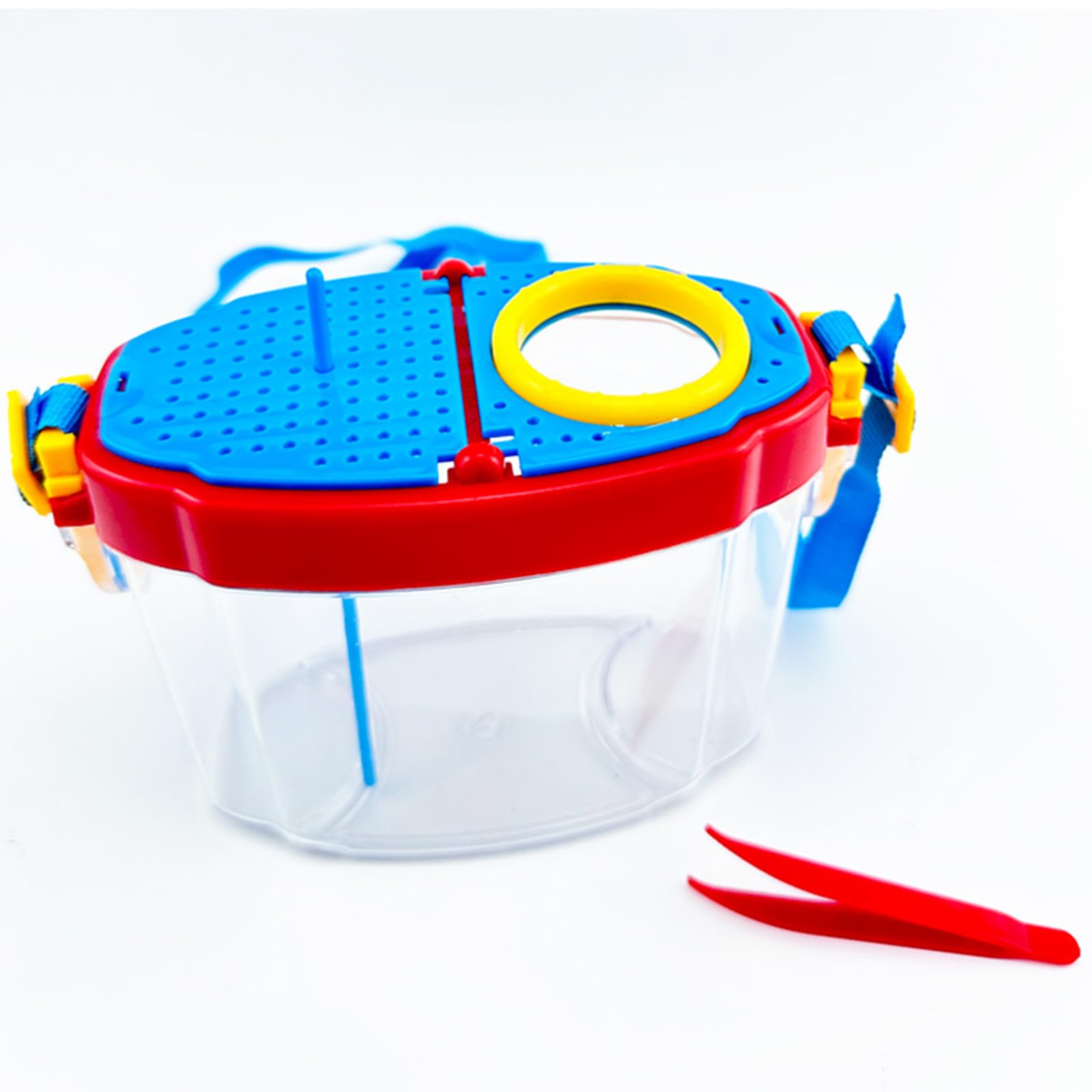 Nature Exploration Toys,Insect vivaria Observation Box Set with Magnifier Function, Explorer Kit Bug, Set Includes Teaser Stick, Tweezers, Nature Outdoor Explorer kit, Science Education