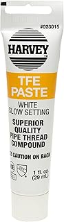 WM Harvey 023015-48 Harvey Pipe Thread Compound, 1 Oz, Tube, Liquid Paste, White