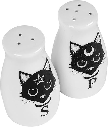 Miniatura 2 de The Vault Black Cats: juego de salero y pimentero