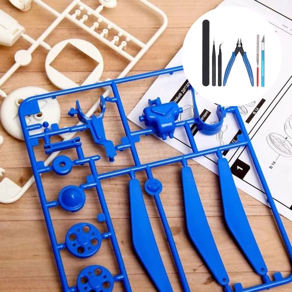 Bricolage Costruzione Kit,Gundam Craft Set,Kit di Strumenti Base Modello,Gundam Modello Strumenti Kit,Kit Set di Costruzione per Hobby,per la Riparazione e il Fissaggio di Modelli di Base