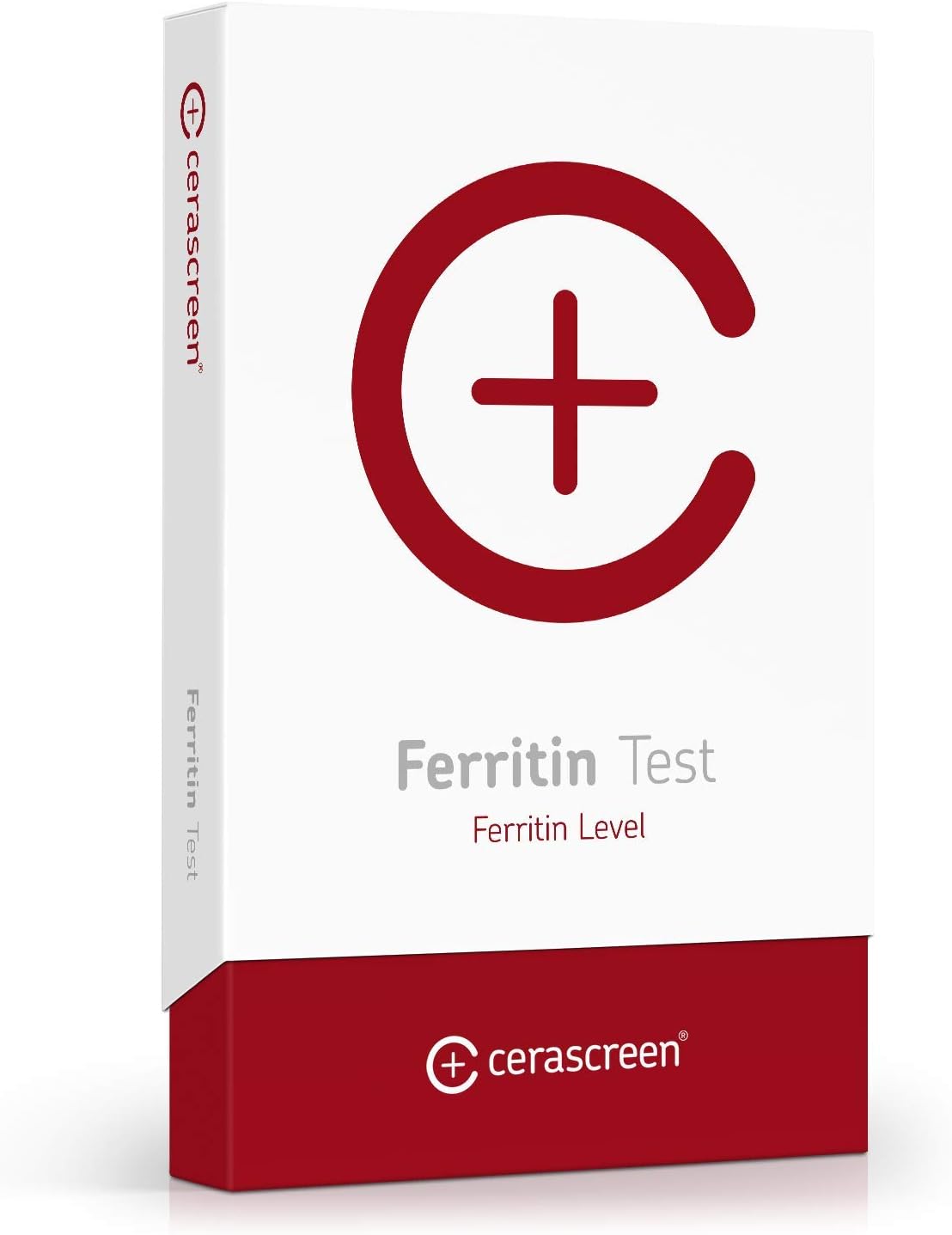 Ferritin Test Kit by CERASCREEN – Determine Iron Level And Deficiency Quick & Easy from Home | Anemia Self-Test | Certified Medical Laboratory | Detailed Online Results & Personalized Recommendations