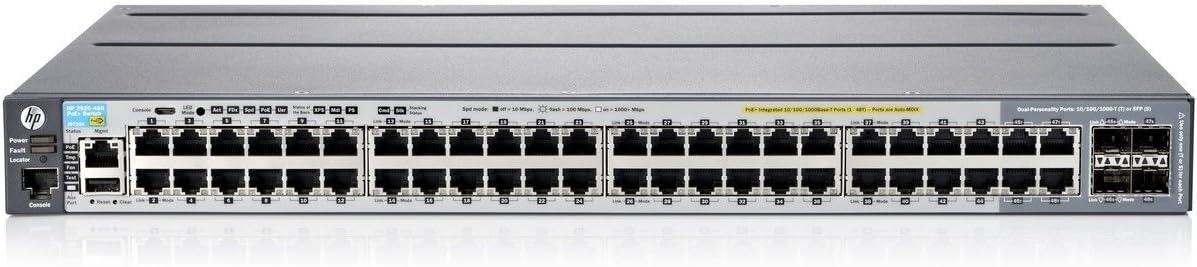 HP 2920-48G-POE+ 740W, 48 Port Gigabit POE Switch