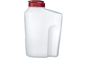 Rubbermaid 3 Quart Juice Mixing and Pouring Container with Measuring Marks