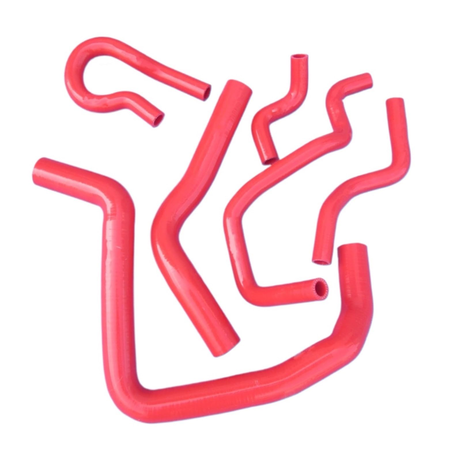 Povnzcvk Red Car Radiator Fit For Honda Civic Type R Dc2 Ek4 Ek9 Eg6 Eg9 B16 B18 B20 1992-2000 Silicone Radiator Heater Hose Pipe Tube Transmission Fluid Cooler