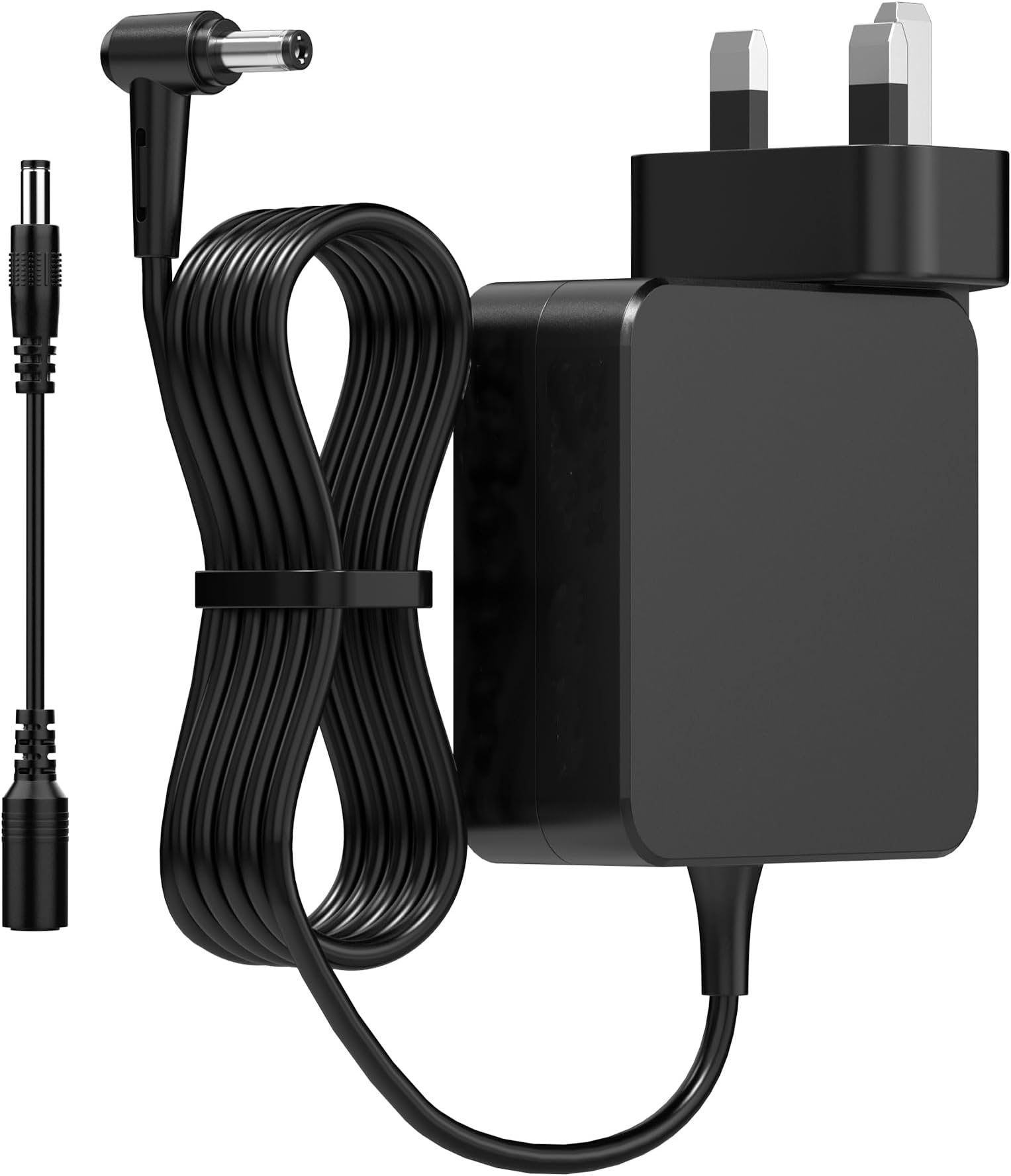 45W Laptop Charger for ASUS, 19V 2.37A AC Power Adapter with 4.0 x 1.35mm Tip & 5.5 x 2.5mm Adapter Cable, UK 3-Pin Plug, Compatible with ASUS VivoBook 14 15 S14 S15 & ZenBook 13 14 Laptops
