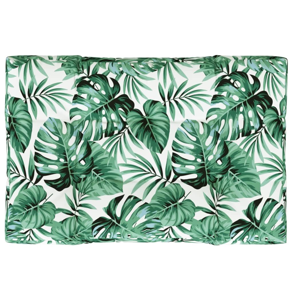 Cuscino per pallet, verde, 120 x 80 x 12 cm, in tessuto, impermeabile, con morbida imbottitura in fibra cava, antiscivolo, versatile, per sedie da giardino, balcone, terrazza, interni ed