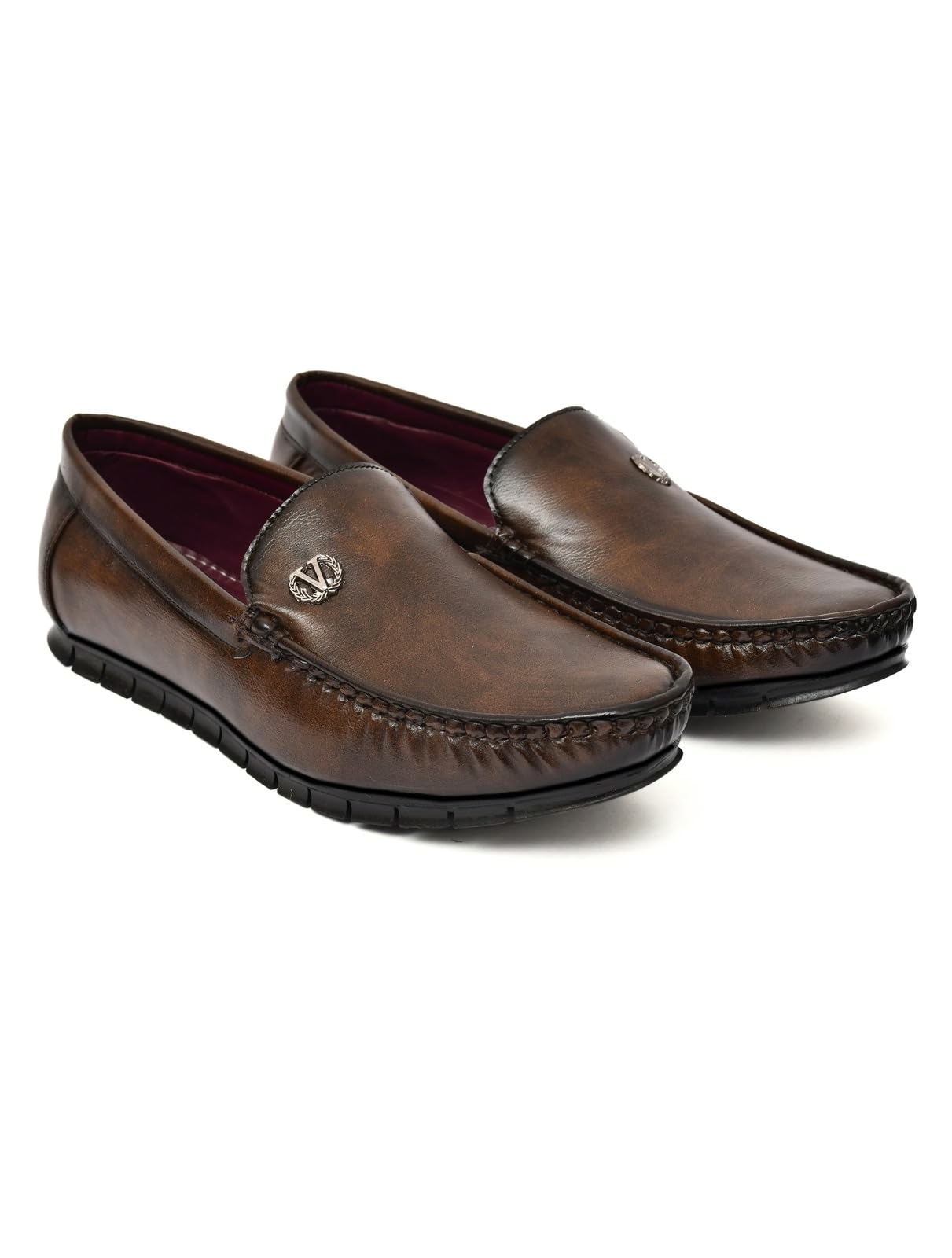 Loafer for Men's Shoes Brown Shoe for Men Formal Shoe for Office Party Stylish Lightweight and Comfortable Shoes Size - 08-image-23