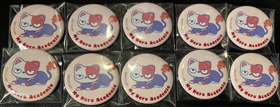 轟焦凍　缶バッジ　ショートキャット 僕のヒーローアカデミア』缶バッジ 轟焦凍 BE3: アクセサリー類