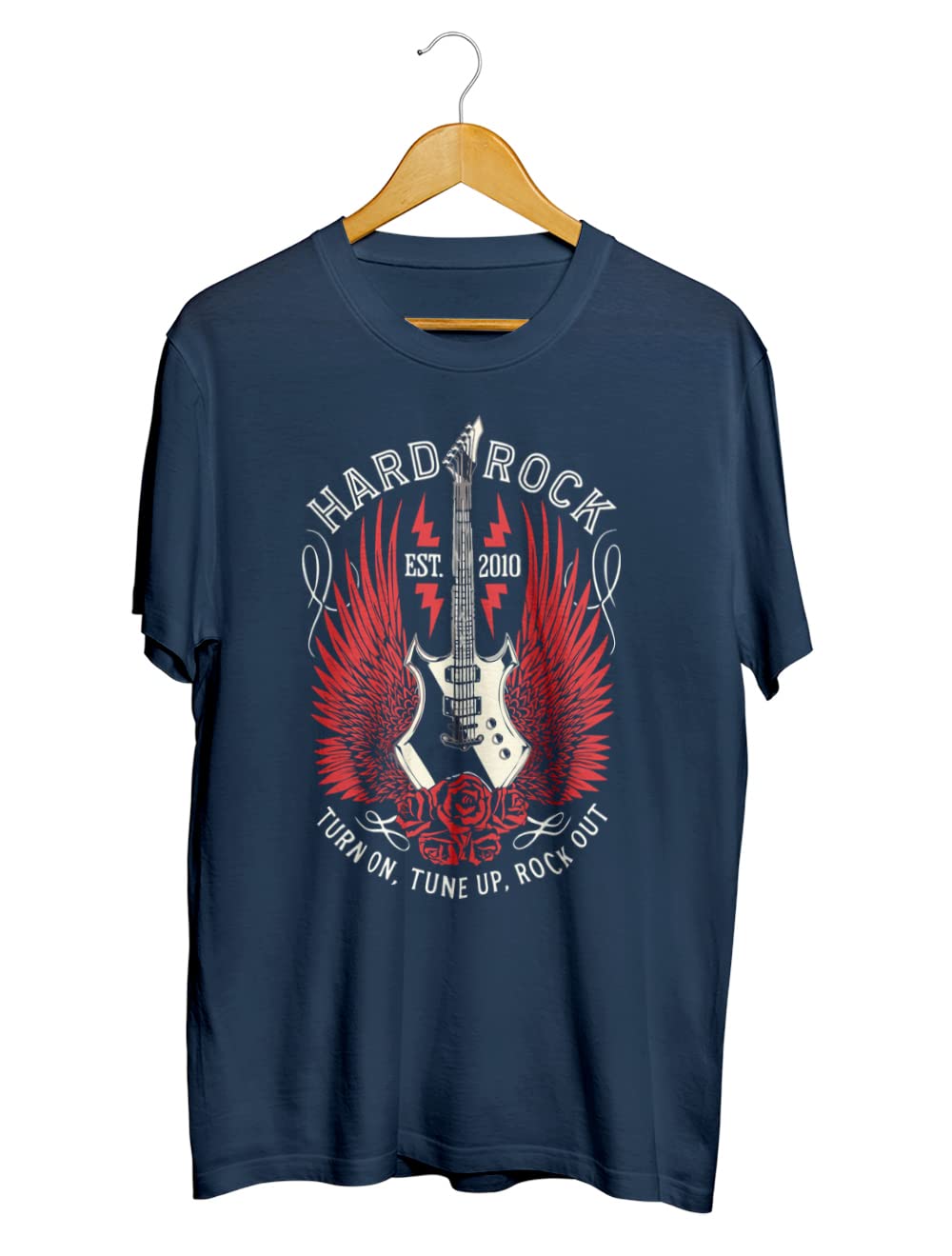 AirDropUnisex Relaxed Fit Graphic Printed Rock Music T-Shirt 1805