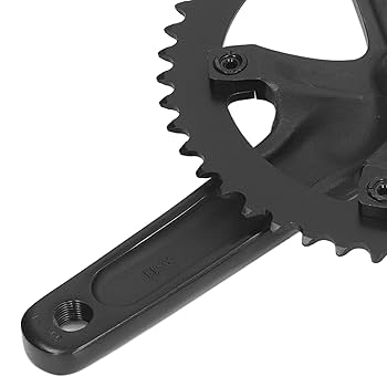 YABAIBRAND　フナベイト Single Speed Crankset 144 BCD 48T Bicycle Crank Arm Strong