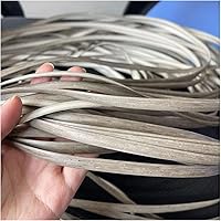 Vista 23 de Kit de reparación de ratán de plástico para muebles de mimbre 17.64 oz (196.9 ft) material de reparación de ratán sintético para cesta de mesa