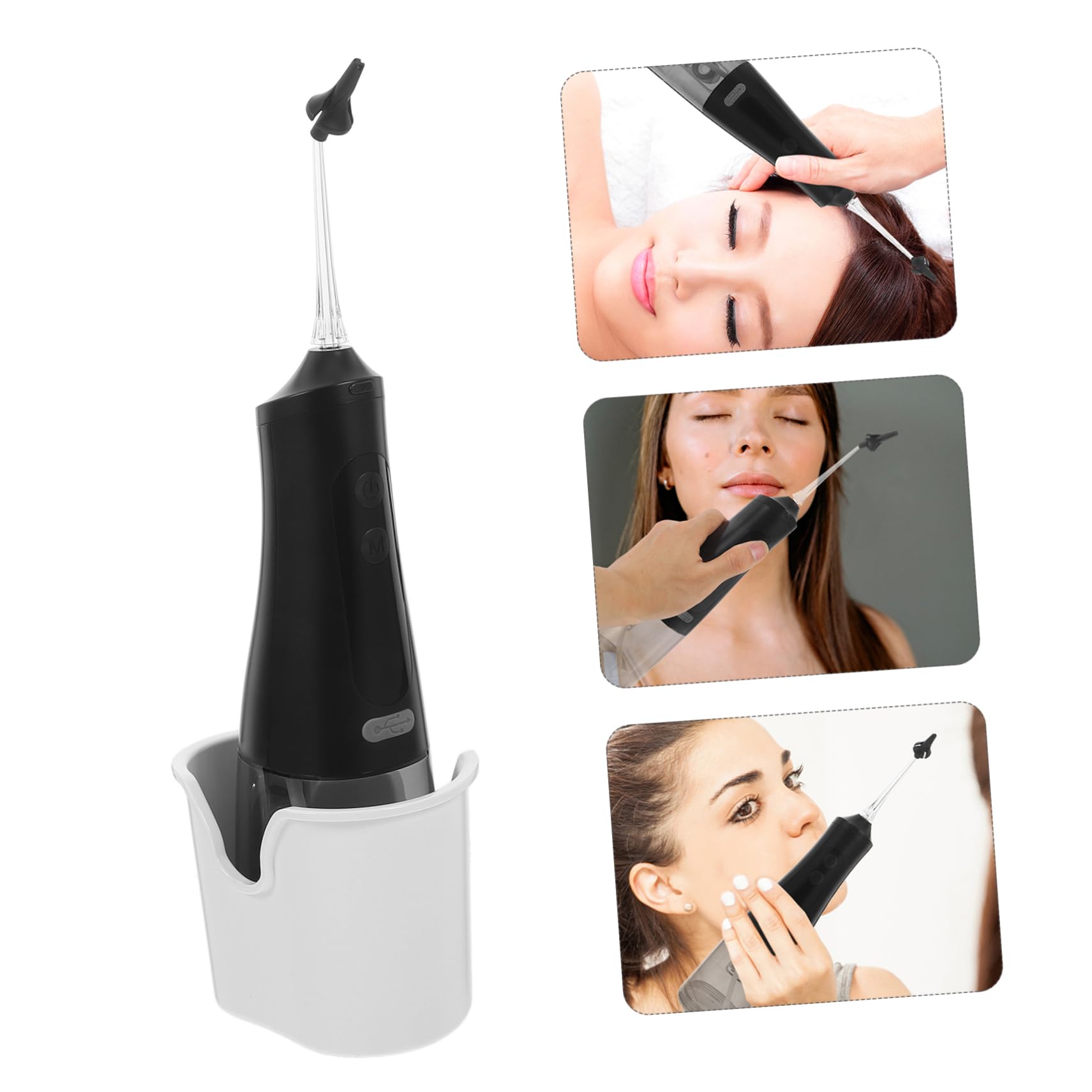 Limpiador Eléctrico de Cerumen Negro 350ml Ipx7 Plástico