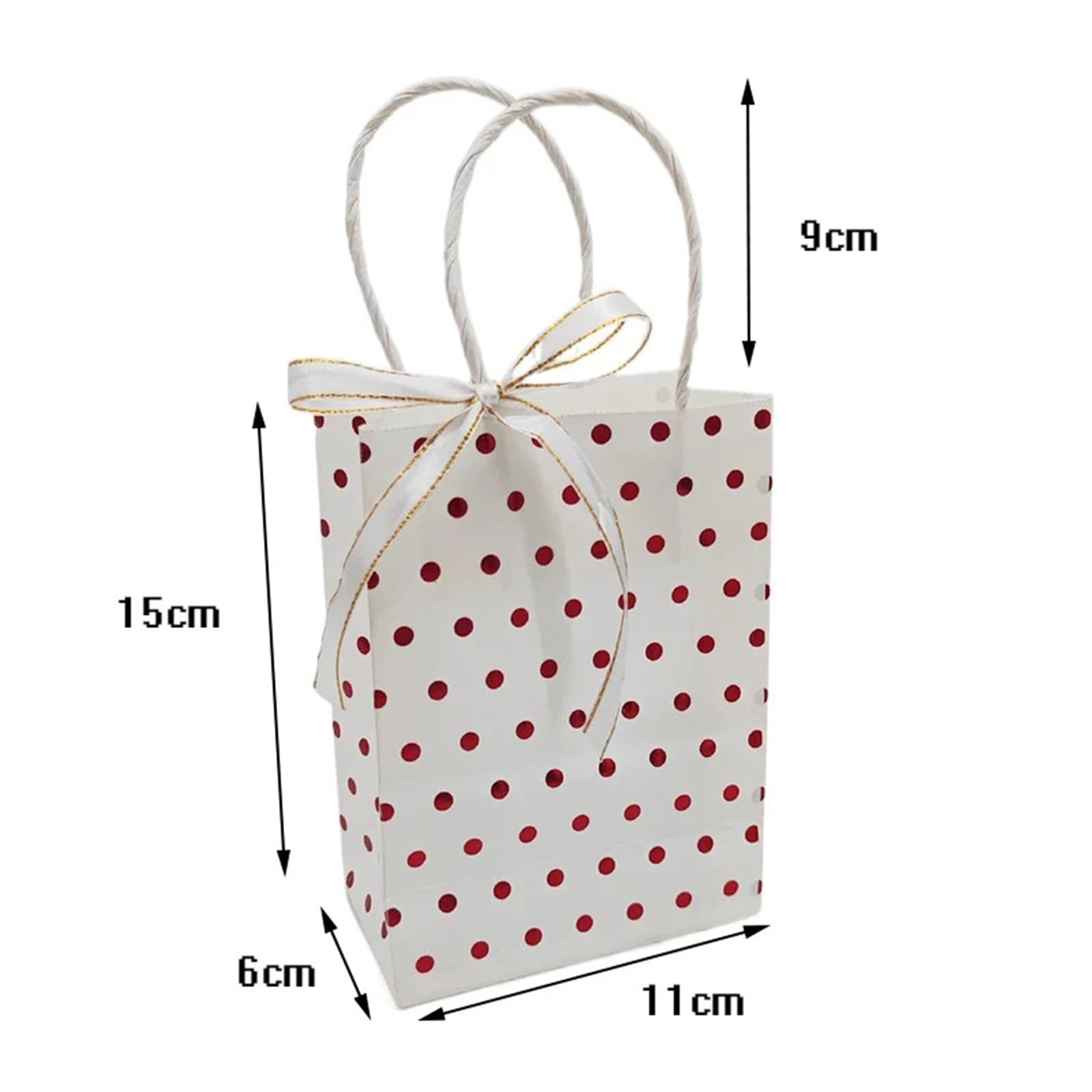 Papiertüten 12/24 Stück Kraft-Geschenktüten