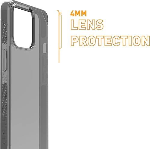 Miniatura 6 de ARMOR Signature - Funda compatible con MagSafe, para iPhone 14 Pro Max (gris cristal con cinta gris)