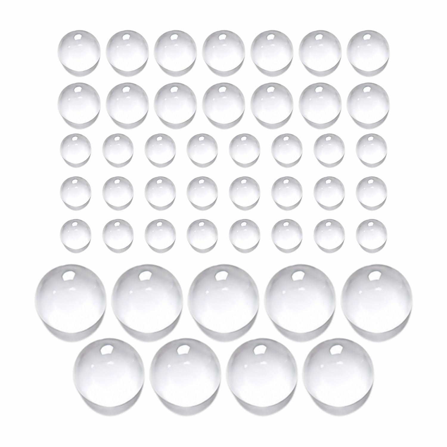 47pc Clear Adhesive Bumper Pads Furniture Wall Protectors Sound Dampening Cabinet Door Stoppers Silicone Rubber Feet For Kitchen Cupboards Drawers Glass Tops Picture Frames Headboard Stoppers