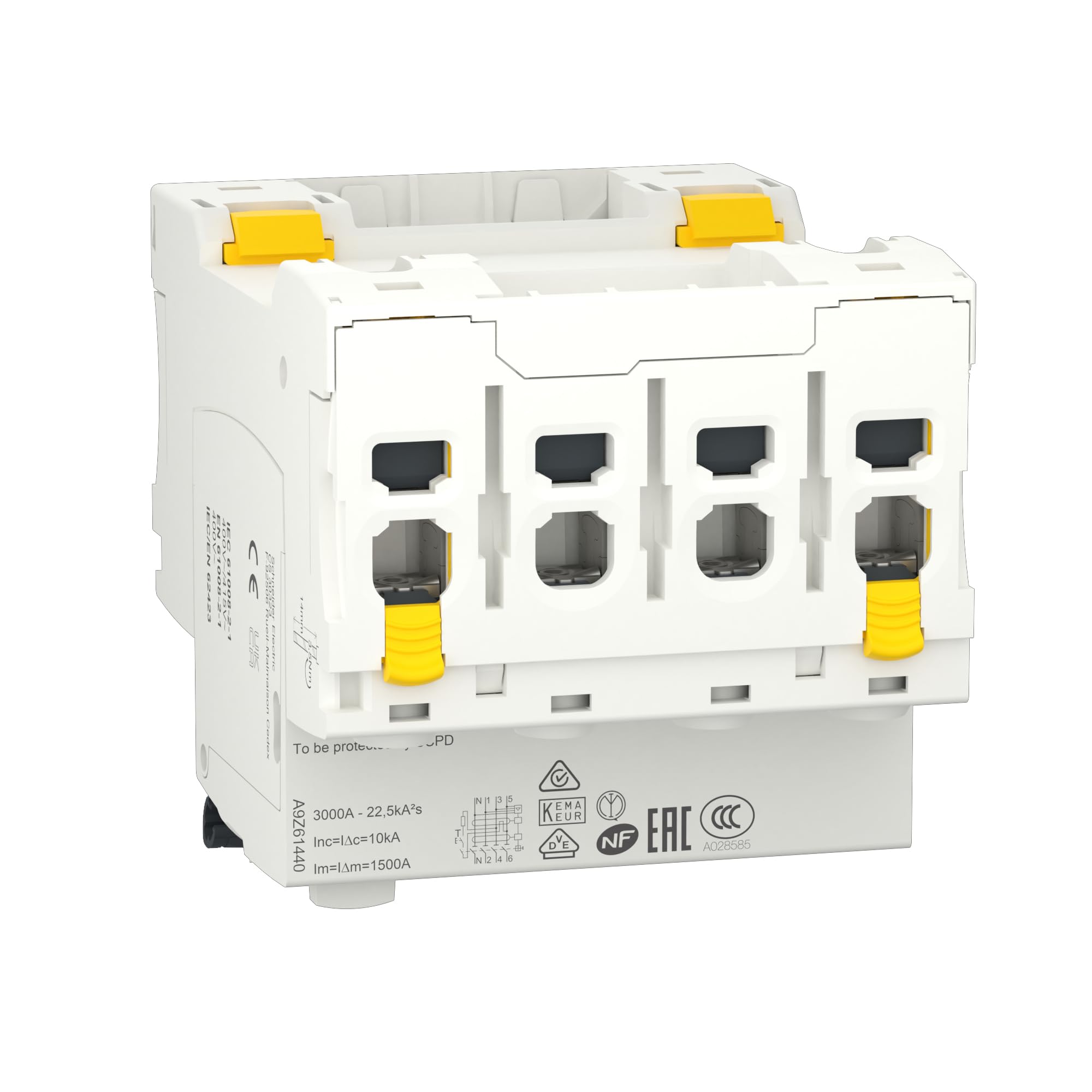 Schneider Electric FI-Schutzschalter Allstromsensitiv Acti9-iID, A9Z61440