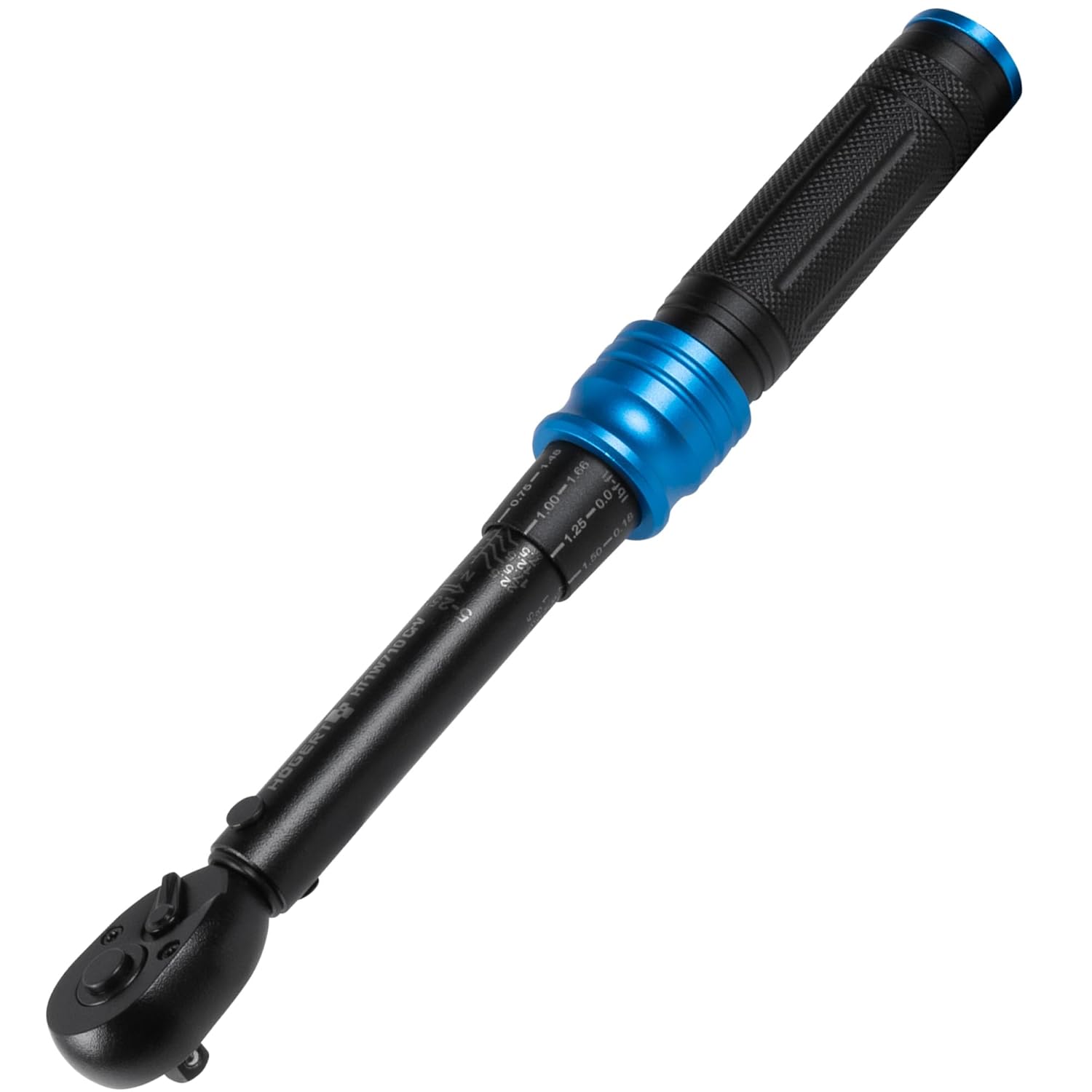 Högert Technik - Torque Wrench 1/4 inch, 5-25 Nm, Precision Ratchet Mechanism with 72 Teeth, Made of Chrome Molybdenum Alloy Steel, Left/Right Rotation, HT1W710