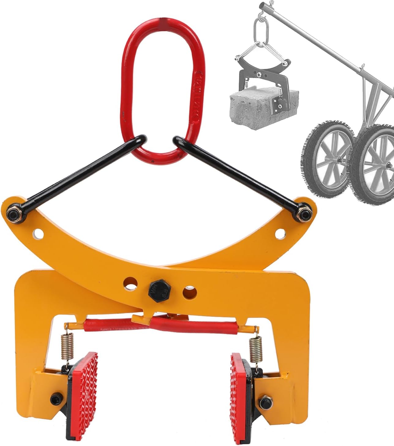 YILIKISS Vertical Stone Lifting Clamps, 280KG Granite Slab