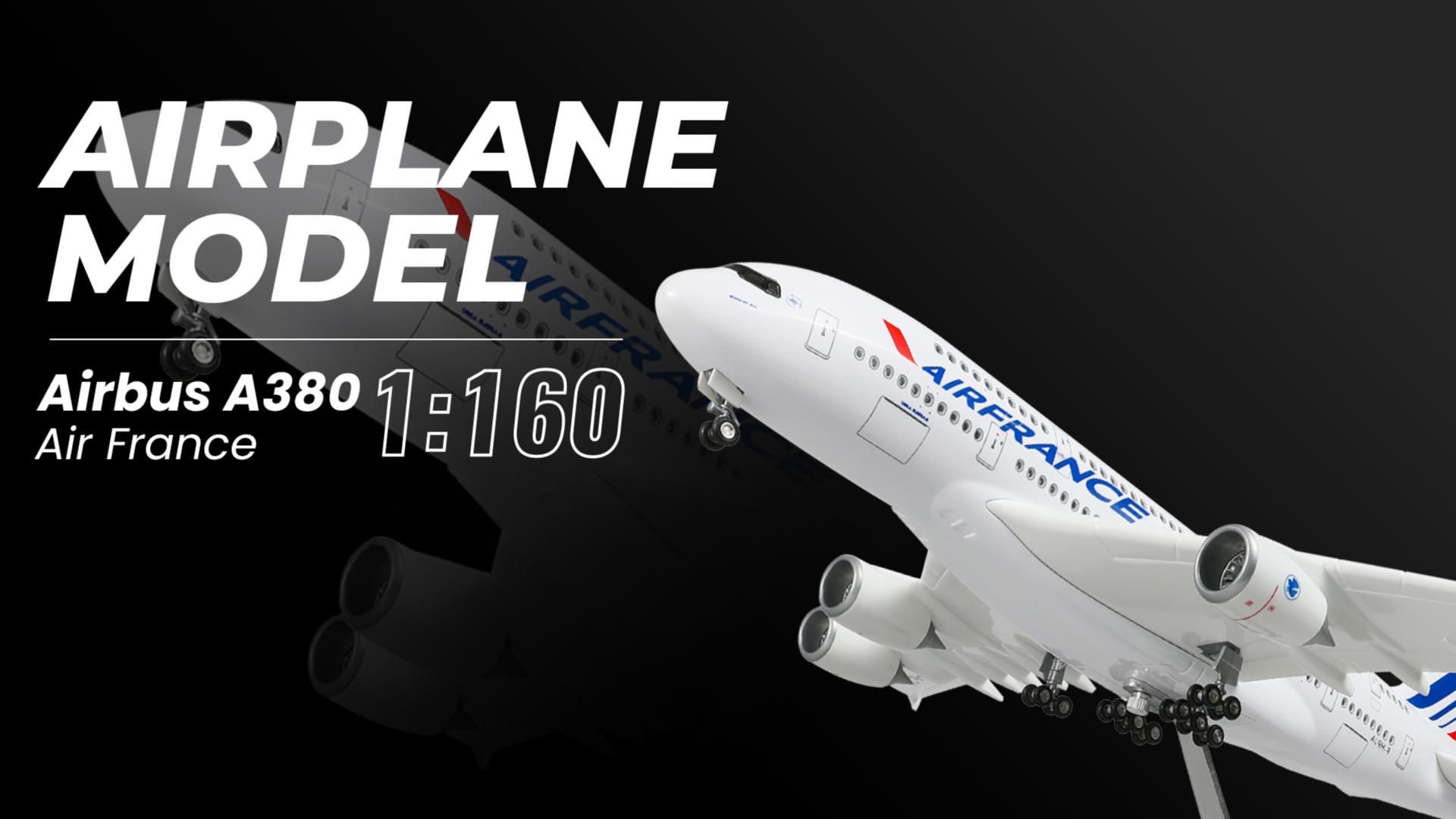 SKYMARKS AIRFRANCE 航空機モデル 1/200　A380 Airbus A380 House Livery Skymarks 1:200 Model