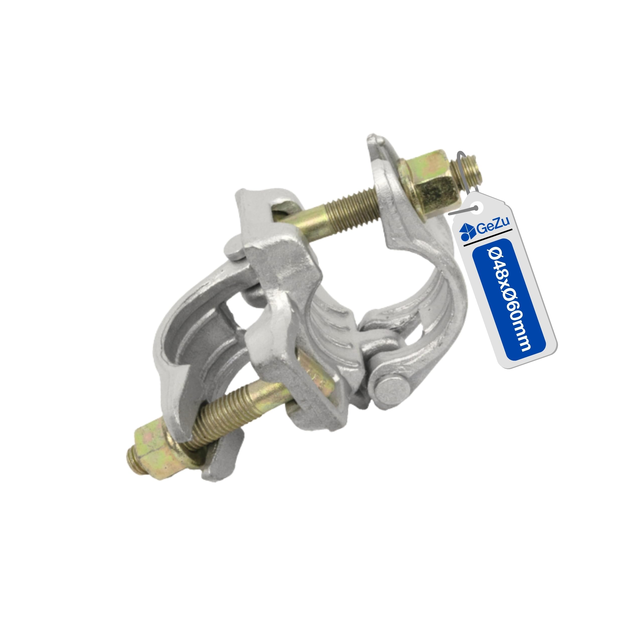 Gezu Impex Hot Dip Galvanised Right Angle Coupler Ø 48 X 60 Mm | 90°