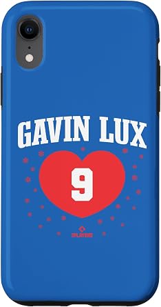 iPhone XR Gavin Lux Heart Los Angeles Baseball Valentines Day Case