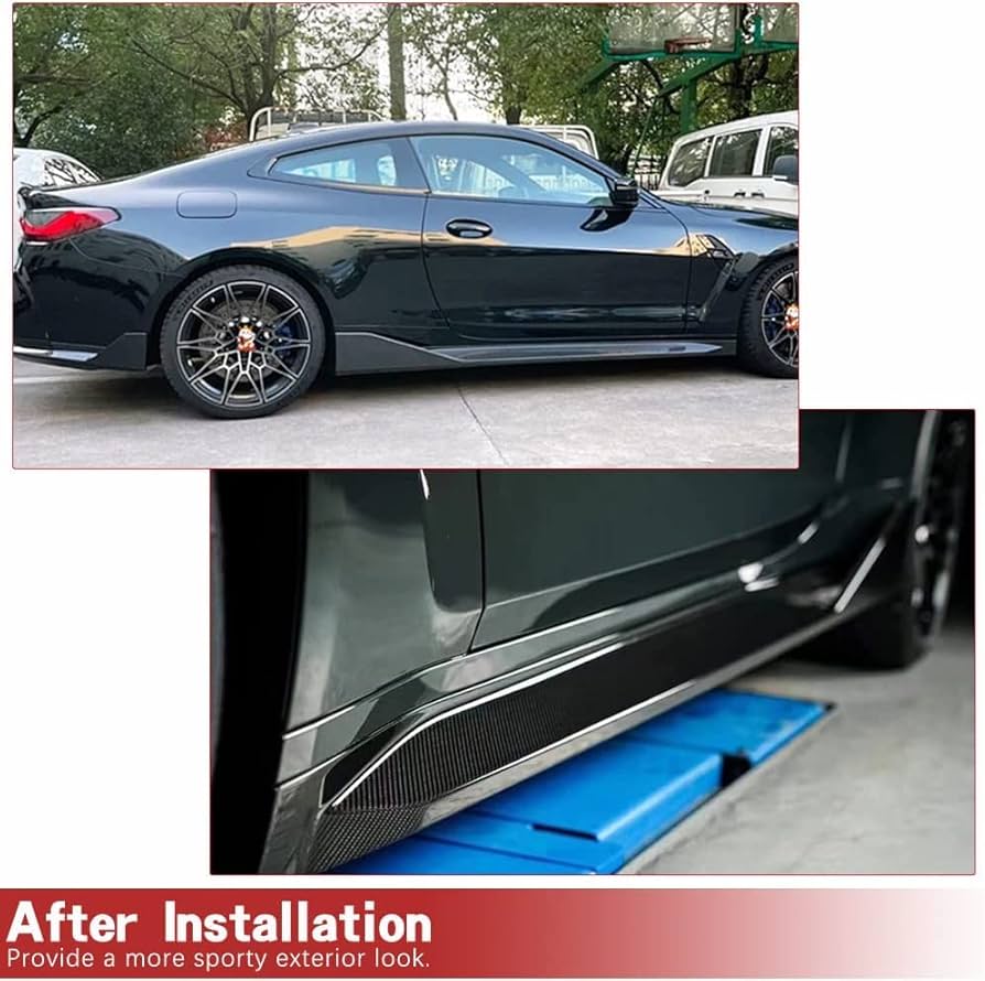 Amazon.co.jp: for 4シリーズG82 M4 用 左右セット サイドステップ