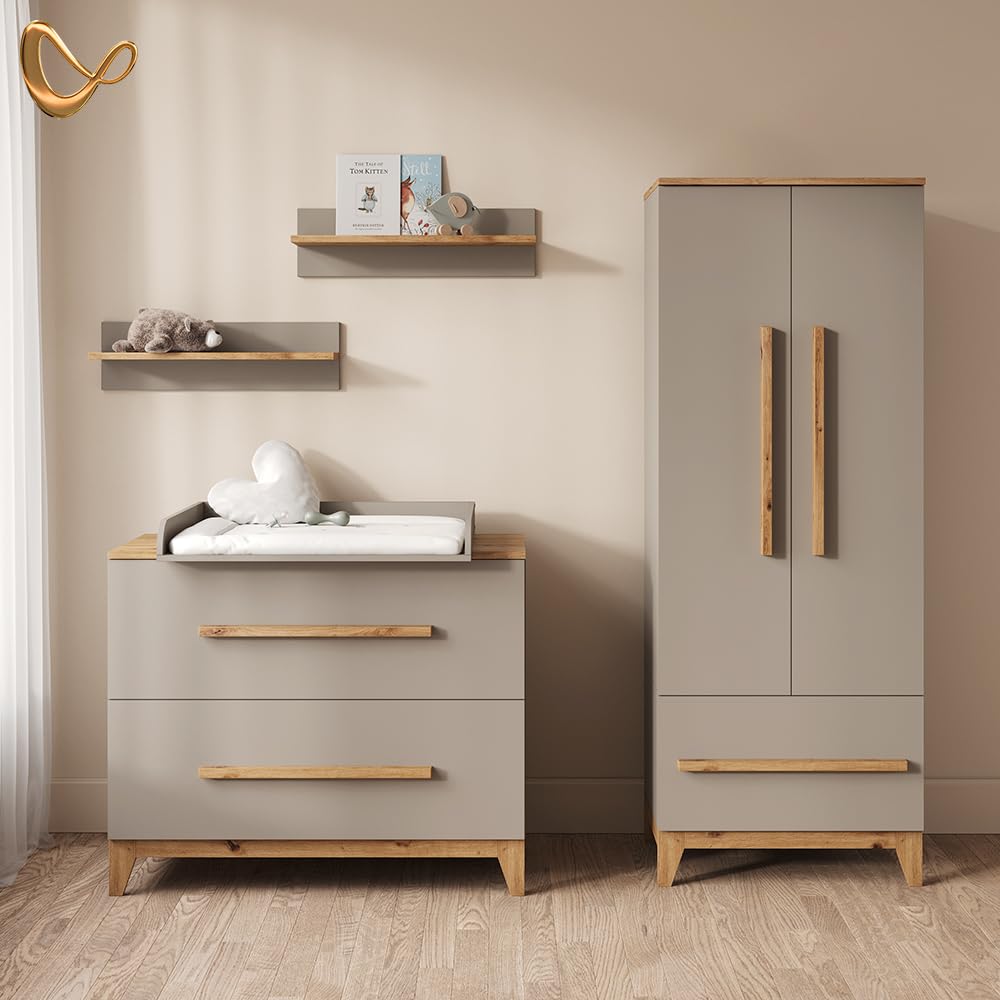 Livinity Guardaroba per bambini Mailo 70 x 186.8 cm con sedile a panchina