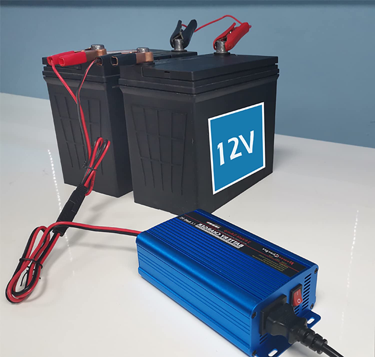 Buy Unocho 24V Battery Charger Automatic Smart Battery Charger